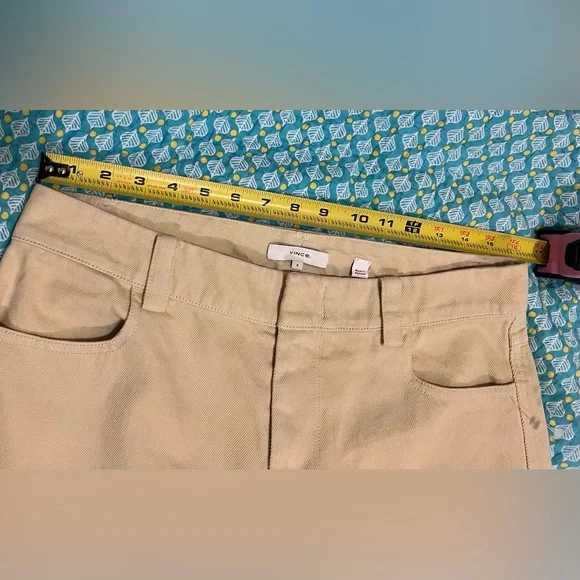 Vince Washed Twill Haystack Wide-Leg Pants Size 8 NWOT - Picture 10 of 14
